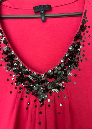 Escada Sport Pembe Pullu Bluz - Görsel 3