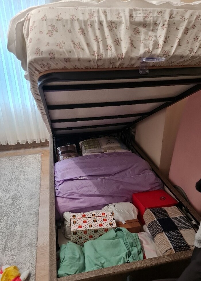 Başlıklı yatak baza - Görsel 4