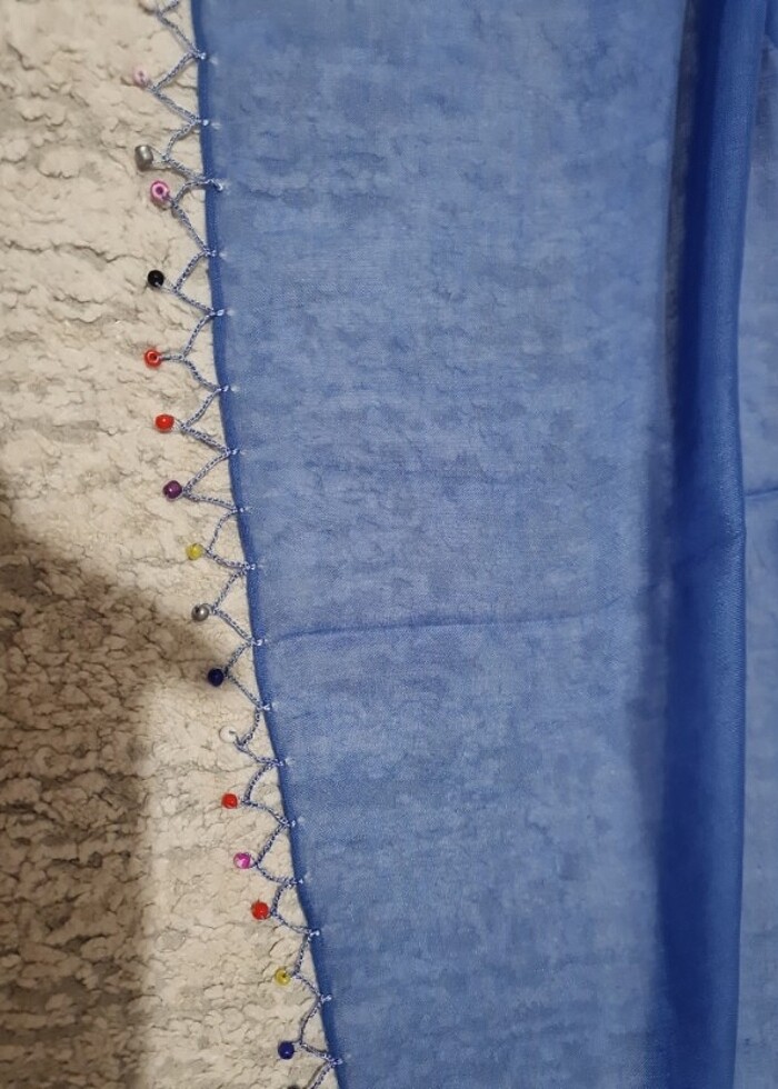 Yazma tülbent eşarp - Görsel 2