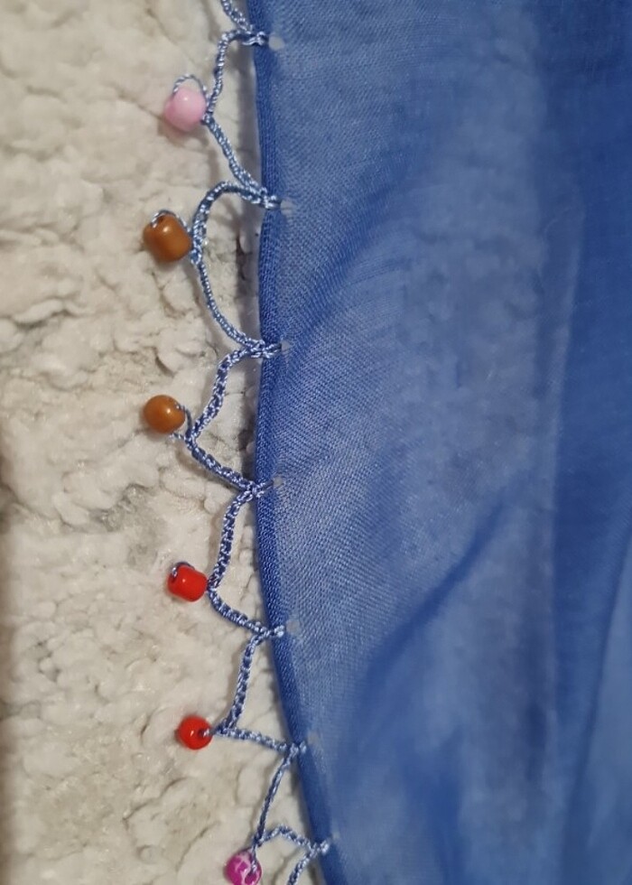 Yazma tülbent eşarp - Görsel 5