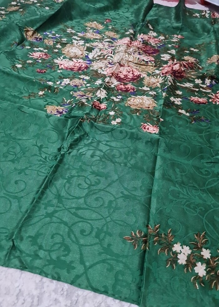 Eşarp yazma tülbent  - Görsel 2