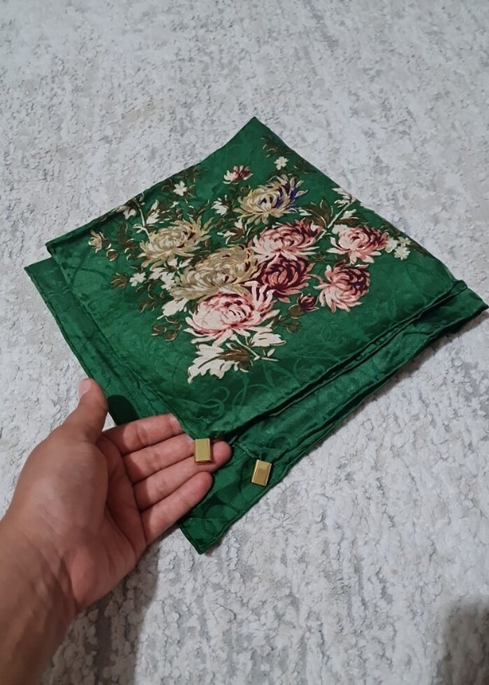 Eşarp yazma tülbent  - Görsel 4