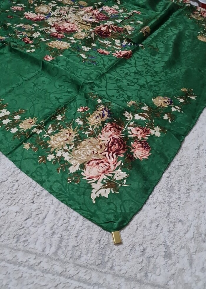 Eşarp yazma tülbent  - Görsel 5