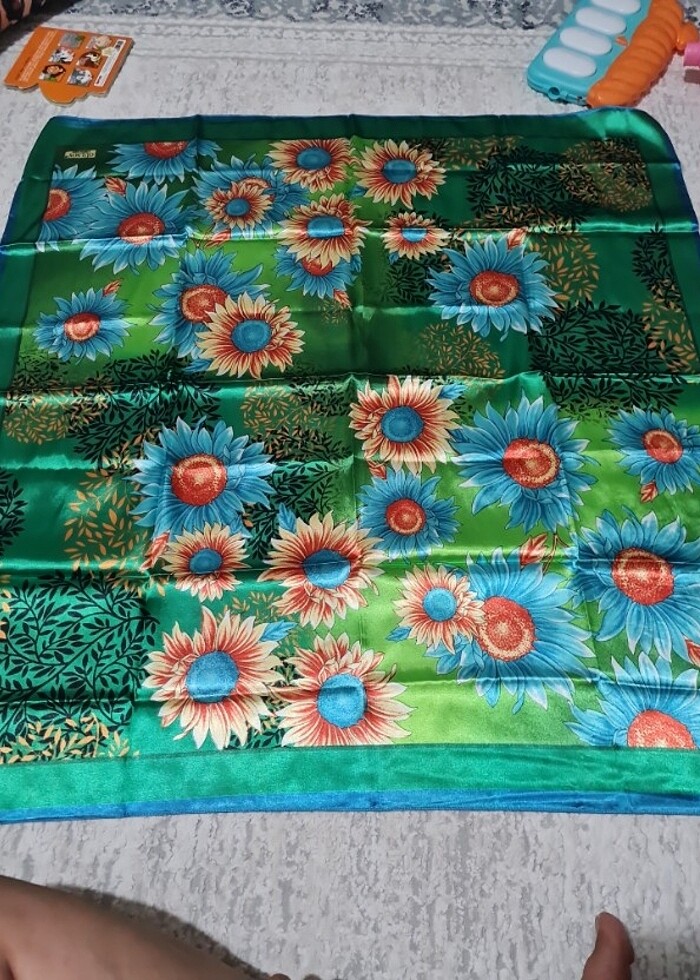 Eşarp tülbent yazma - Görsel 3