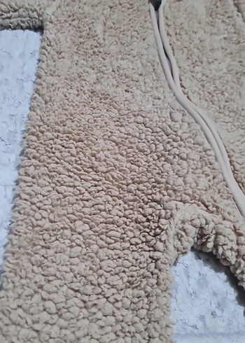 Diğer Kürklü Kapüşonlu Bebek Tulum Mont