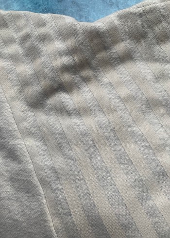 Krem  Kadın Uzun Kollu Sweatshirt - Görsel 7