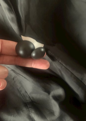 Düğmeli kahverengi kadın kaban - Görsel 11