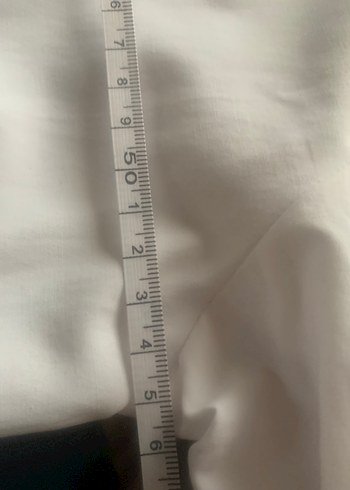 Kadın Beyaz Uzun Kollu Yılan Desenli Gömlek - Görsel 6