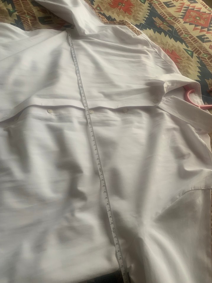 Kadın Beyaz Uzun Kollu Yılan Desenli Gömlek - Görsel 5