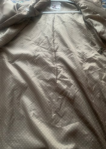 Düğmeli Kahverengi Midi Kadın Ceket - Görsel 10