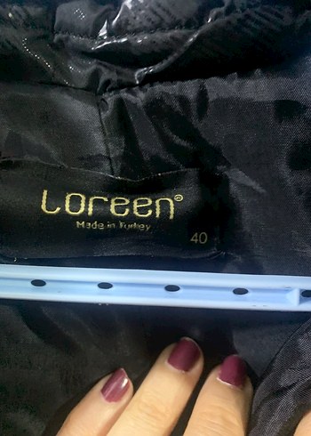 Siyah Uzun Kadın Kışlık Mont - Görsel 4