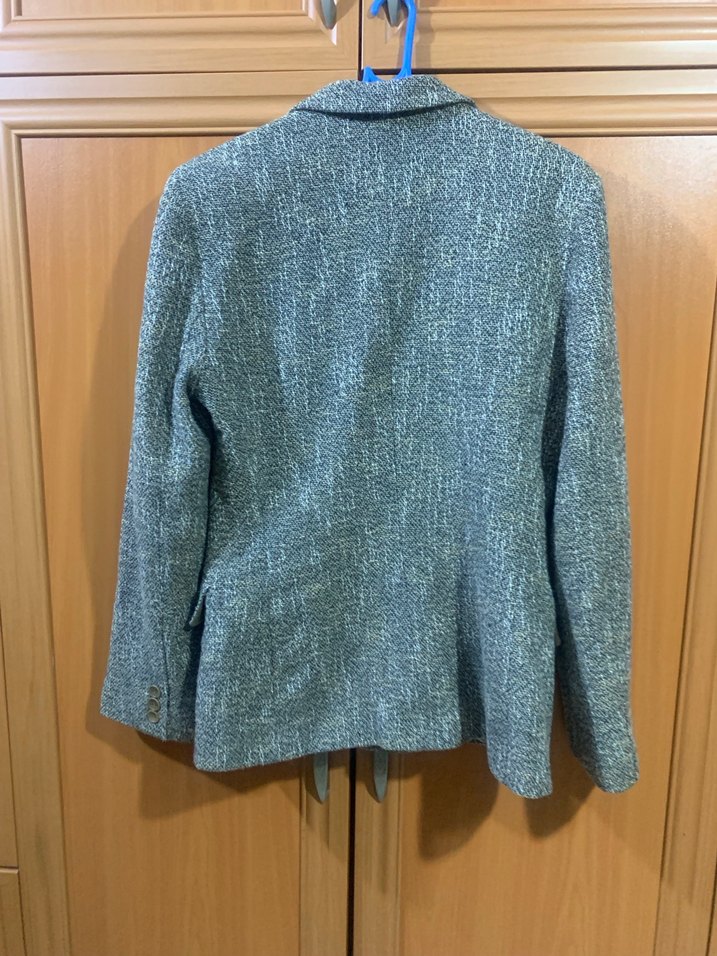 Park bravo Gri Kadın Düğmeli Blazer - Görsel 3