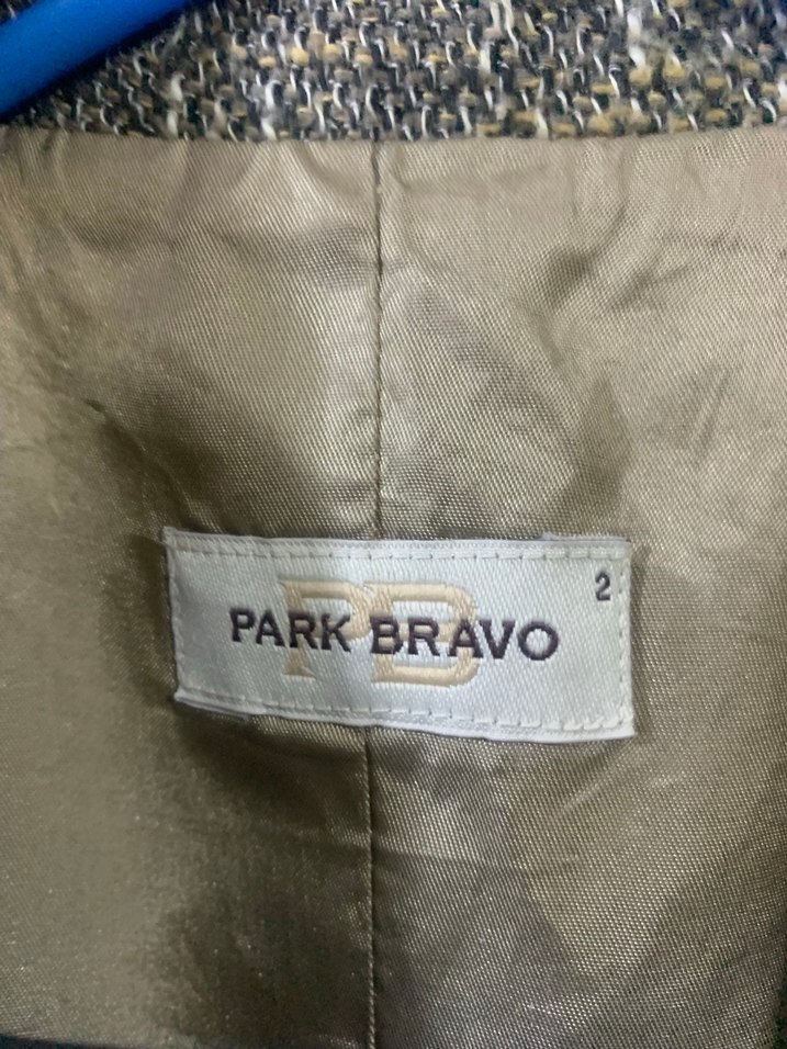 Park bravo Gri Kadın Düğmeli Blazer - Görsel 2