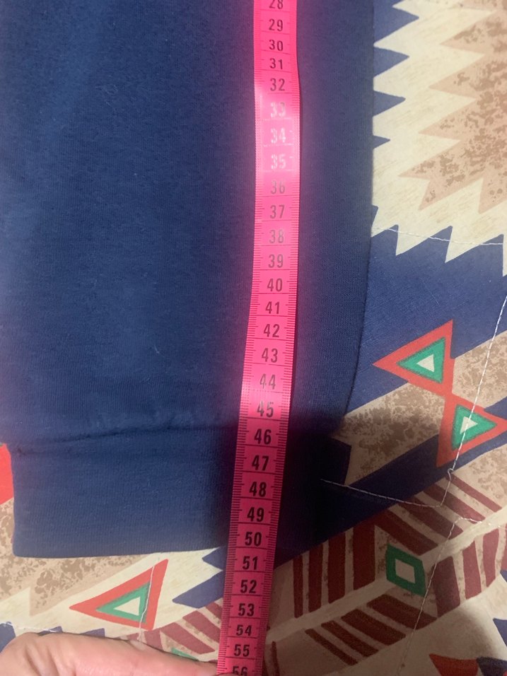 Baskılı erkek Mavi Sweatshirt — görsel 6/6