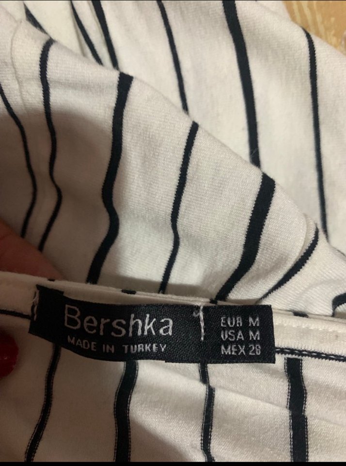 Çizgili İnce Askılı V Yaka Tulum — görsel 9/10
