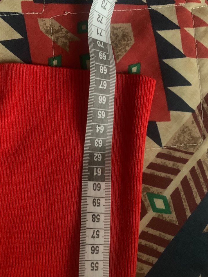 Canlı Mercan Fırfırlı Uzun Kollu Bluz — görsel 9/10