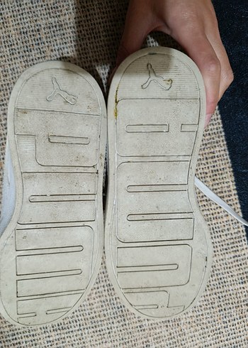 Beyaz Kadın puma Spor Ayakkabı - Görsel 4