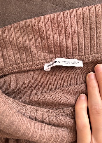 Bershka Kahverengi fitilli takım m beden - Görsel 5