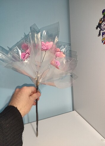 Kelebek buketi - Görsel 6