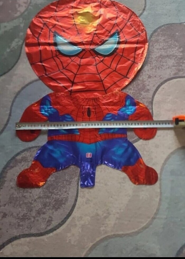 Spiderman büyük boy folyo balon - Görsel 2
