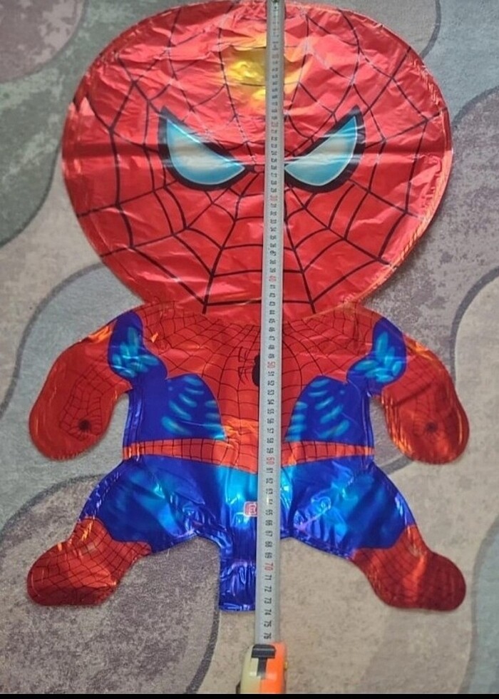 Spiderman büyük boy folyo balon - Görsel 3