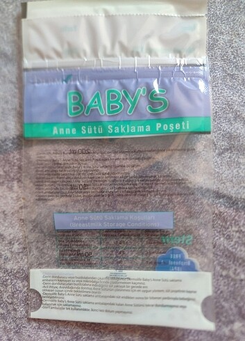 Anne sütü saklama torbası - Görsel 2
