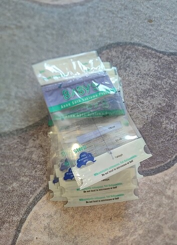 Anne sütü saklama torbası - Görsel 5