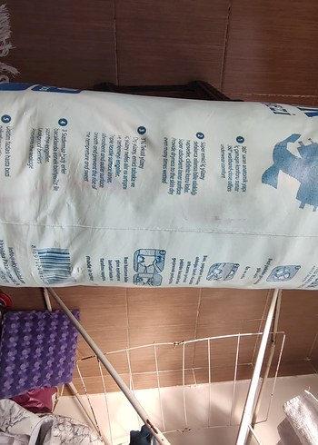 Mavi Boncuk Bel Bantlı Hasta Bezi Large 16'lı 2 adet koli bandı - Görsel 2