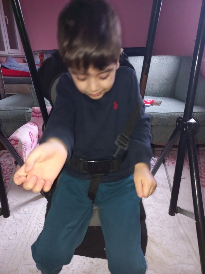 Pasha Baby Katlanabilir Çocuk Salıncağı - Görsel 5