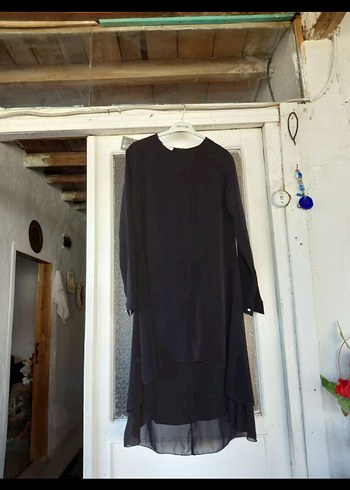 Siyah Uzun Kollu Tunik - Görsel 2