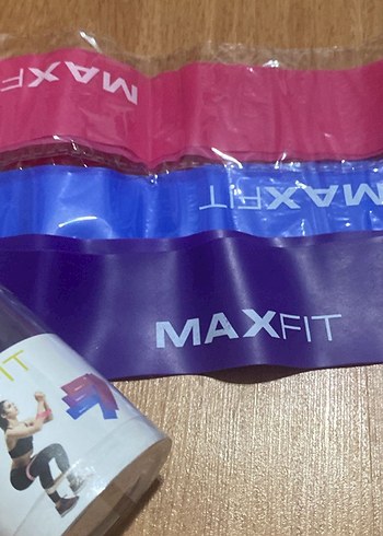 Maxfit Renkli Pilates Bantları