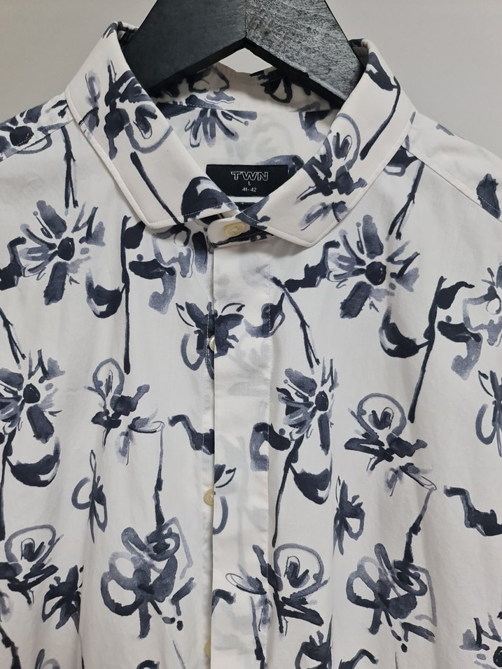 DAMAT TWN Desenli Uzun Kollu Erkek Gömlek - Görsel 2