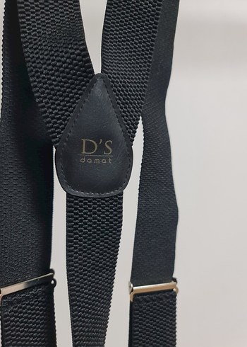 D'S Damat Siyah Erkek Pantolon Askısı