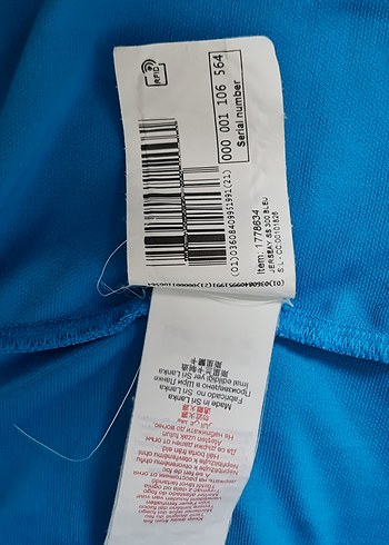 Erkek Mavi Yarım Fermuarlı Yüksek Yaka Tişört. Bisiklet Forması. - Görsel 5