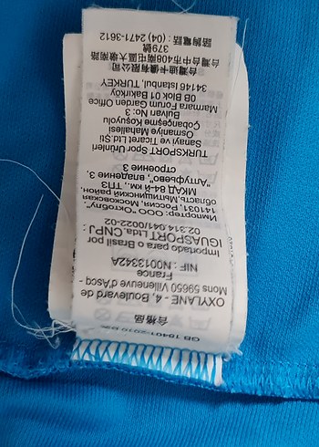 Erkek Mavi Yarım Fermuarlı Yüksek Yaka Tişört. Bisiklet Forması. - Görsel 6