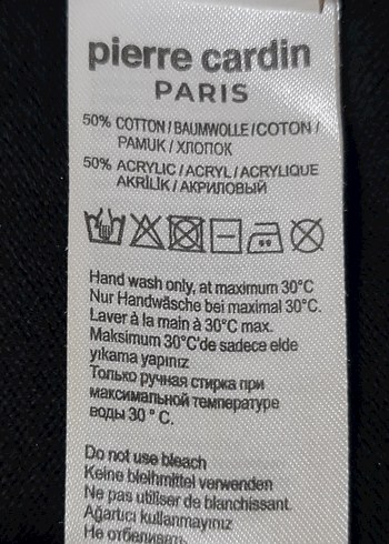 Pier Cardin Erkek Siyah Boğazlı Kazak - Görsel 6