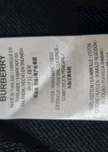 Burberry Nakışlı Siyah Kapüşonlu Erkek Sweatshirt - Görsel 8