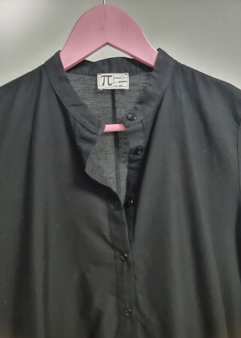 Siyah Uzun Kollu Midi Tunik - Görsel 3