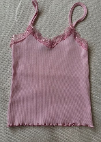 Bershka Pembe Crop