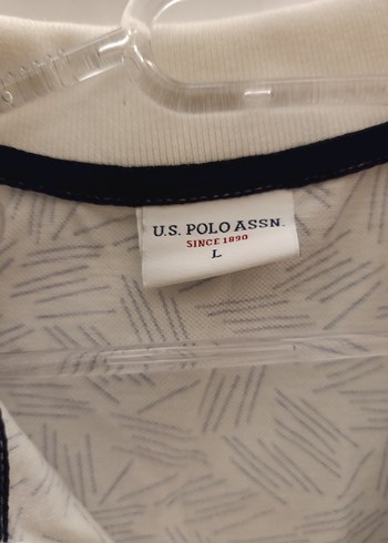 Desenli Beyaz Erkek Polo Tişört - Görsel 3