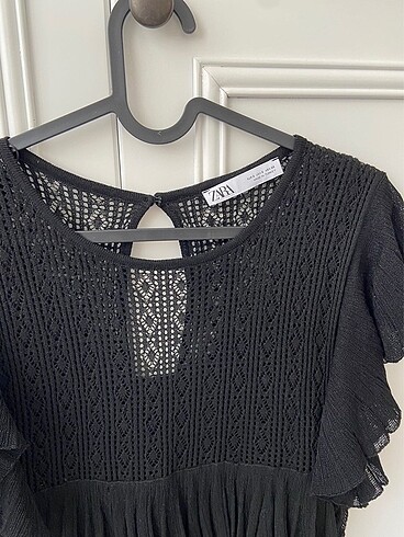 Zara Zara siyah mini elbise