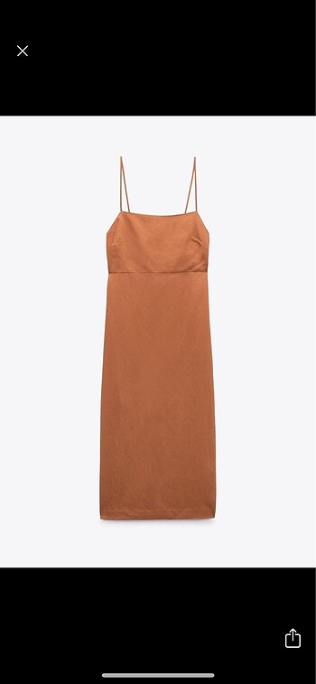 Zara keten elbise