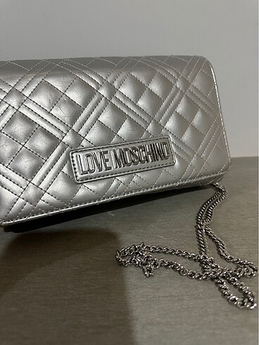 Love Moshıno gümüş çanta