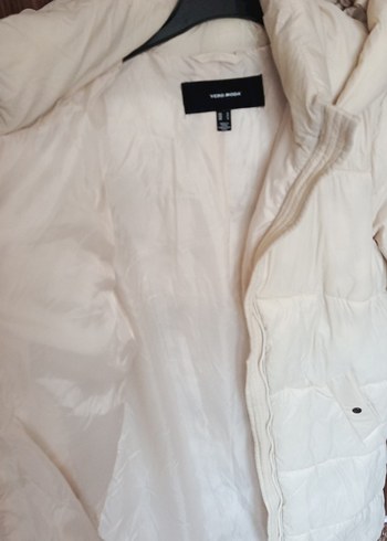 Kürklü Bej Kadın Midi Kaban - Görsel 5