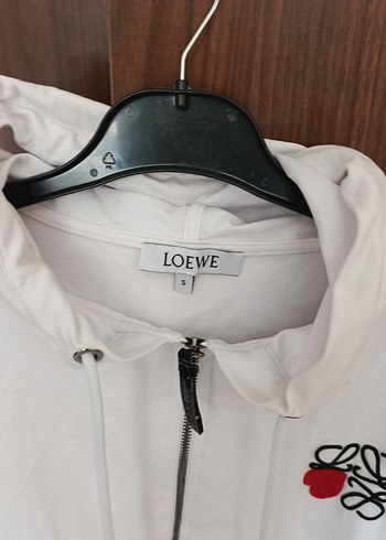 Beyaz Kapüşonlu Fermuarlı Mini Sweatshirt - Görsel 3