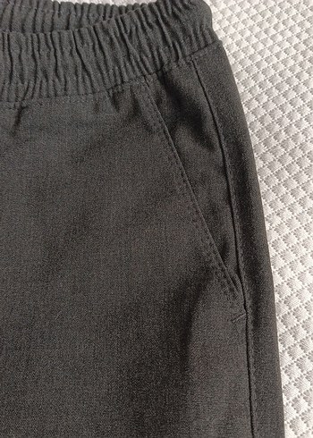 Gri Bol Kesim Kadın Spor Pantolon - Görsel 2