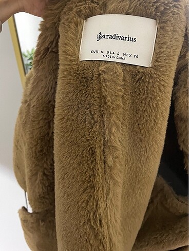 s Beden Stradivarius Kürklü Ceket