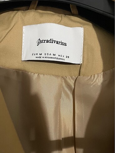 m Beden Stradivarius Trençkot