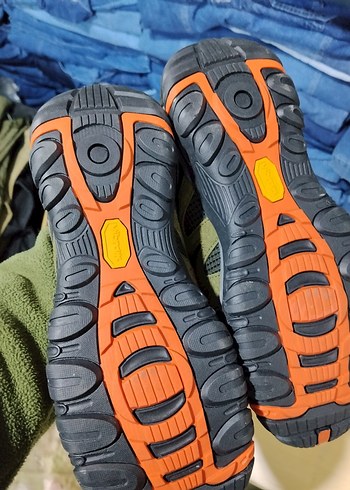 Yeşil Kamuflaj Desenli Erkek Outdoor Ayakkabı - Görsel 4