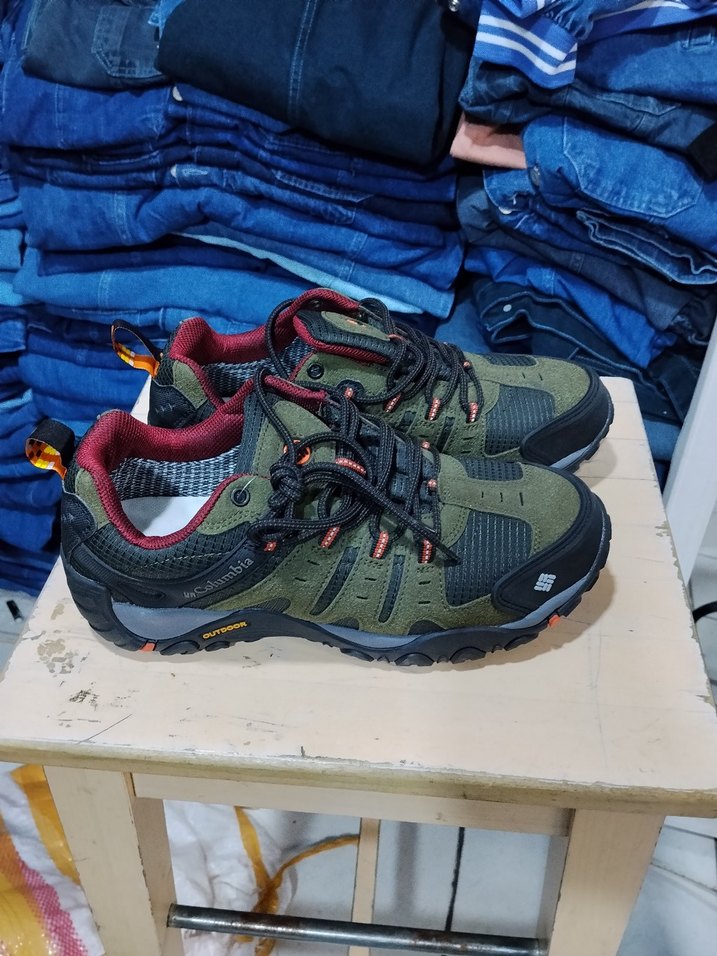 Yeşil Kamuflaj Desenli Erkek Outdoor Ayakkabı - Görsel 2